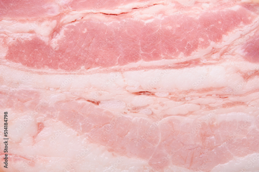 Whole Smoked Slab Bacon texture background. Close up smoked gammon image. Food ingredients cooking background Top view. Whole Smoked Slab Bacon texture background. Close up smoked gammon image. Food ingredients cooking background Top view.