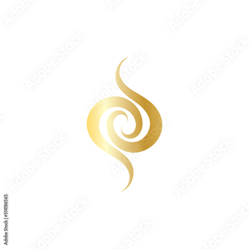 Hair treatment logo removal logo vector image design illustration