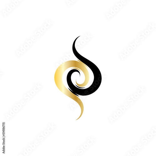 Hair treatment logo removal logo vector image design illustration