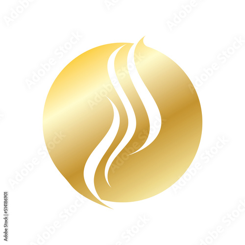 Hair treatment logo removal logo vector image design illustration
