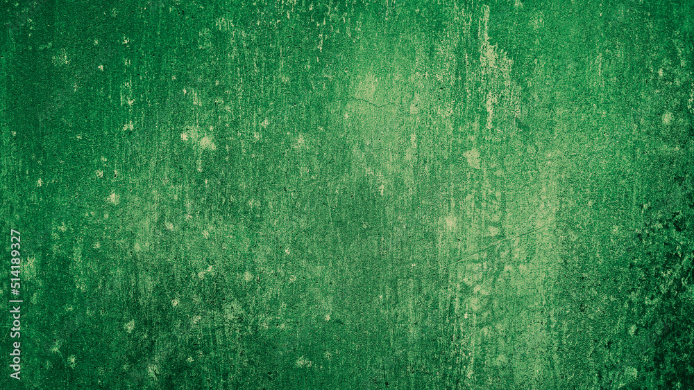 Obraz premium green texture cement concrete wall abstract background