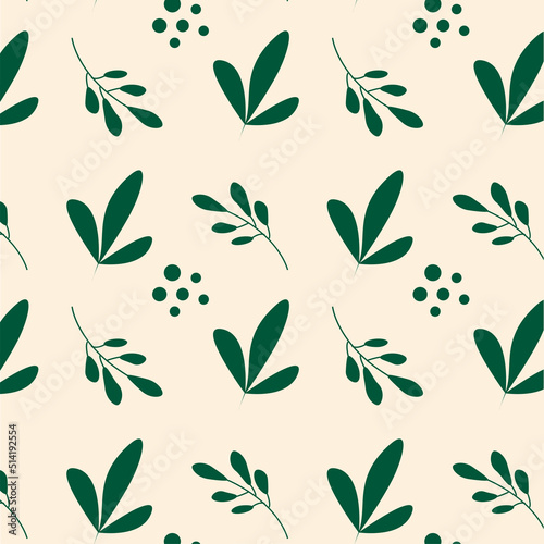 Leaf olive color pattern