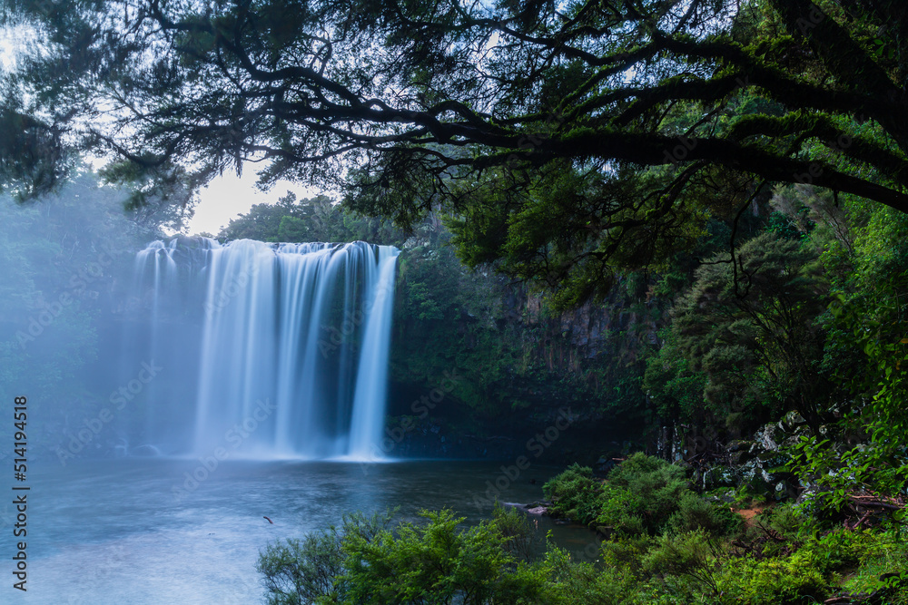 Fototapeta premium ニュージーランド ノースランド地方のケリケリにあるレインボーフォールズ