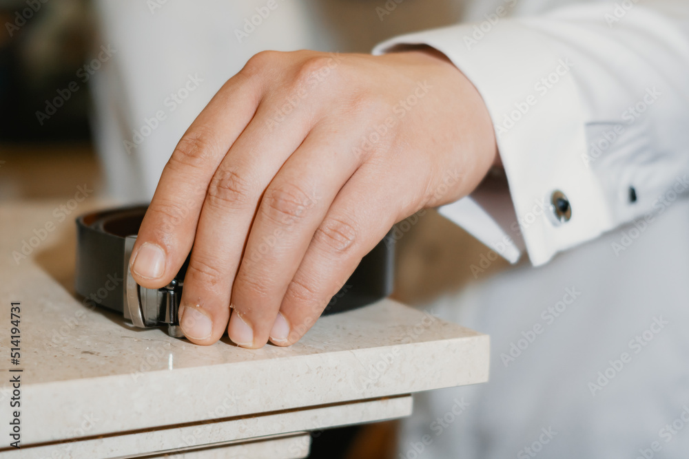 close up of a person working on a board