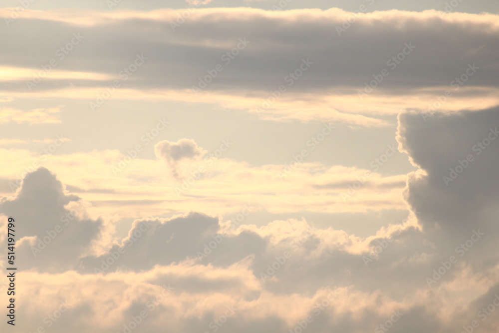 ciel et nuages en Normandie