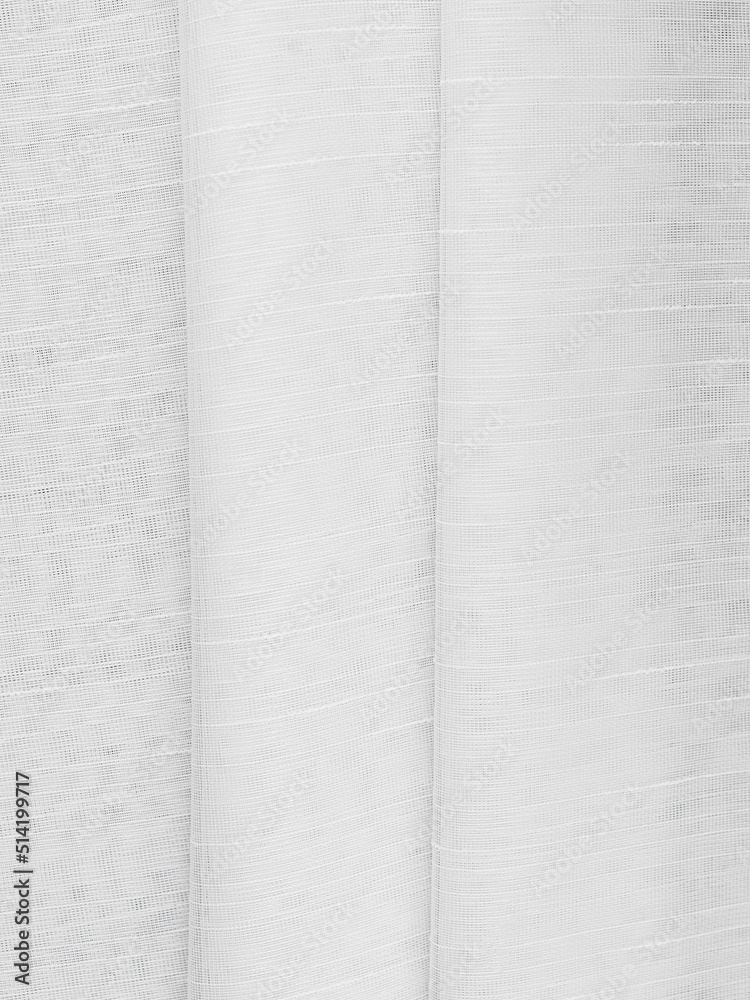 Fototapeta premium Tulle curtains white and yellow texture