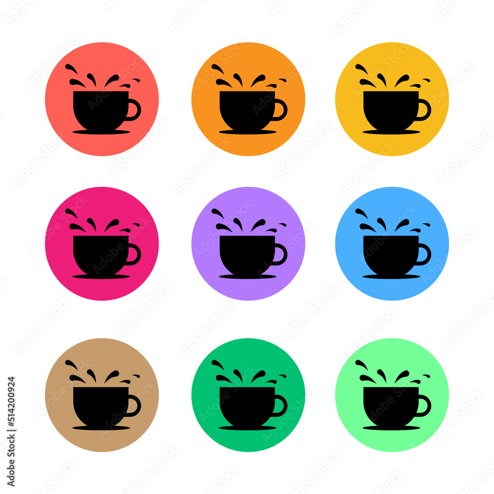Espresso coffee cup with splash. Graphic design for your coffee spot. Hot Spilled coffee red cup jpeg image jpg illustration Espresso coffee cup with splash. Graphic design for your coffee spot. Hot Spilled coffee red cup jpeg image jpg illustration