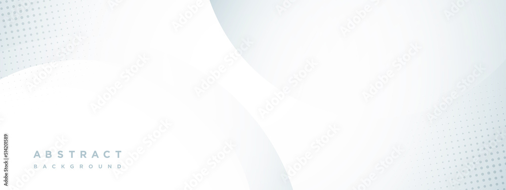 White Abstract background with circle shape design White Abstract background with circle shape design