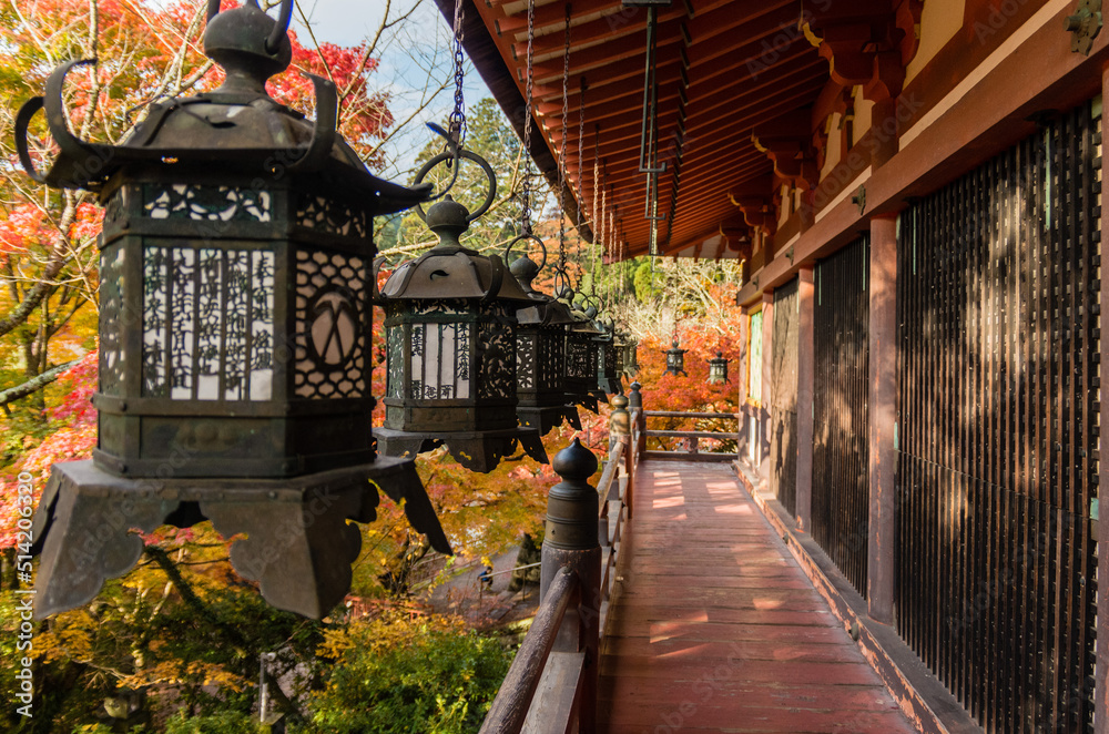 Fototapeta premium 奈良談山神社の紅葉