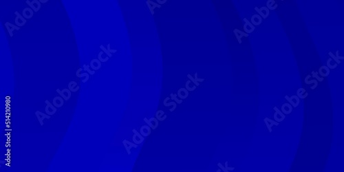 Dark BLUE vector texture with curves.