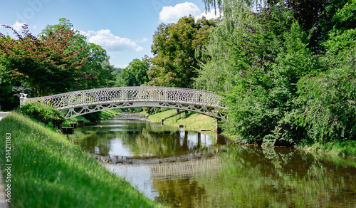 Bridge over the river, Baden Baden, Germany