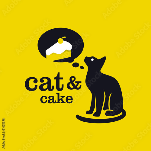 Cat Cake Logo