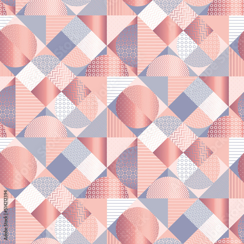 Pastel color geometry backg...