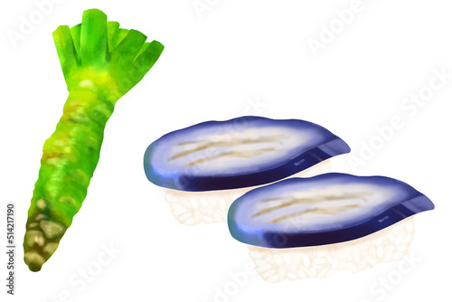 わさびなす寿司