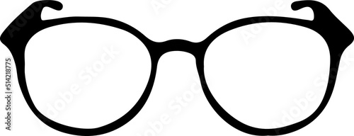Fotografiet glasses EPS, glasses Silhouette, glasses Vector, glasses Cut File, glasses Vecto