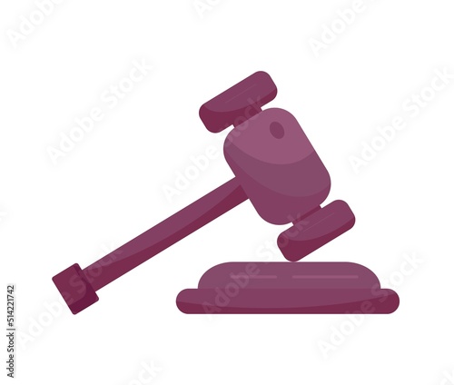 Judicial gavel sector. Justice, justice, online law office, truth