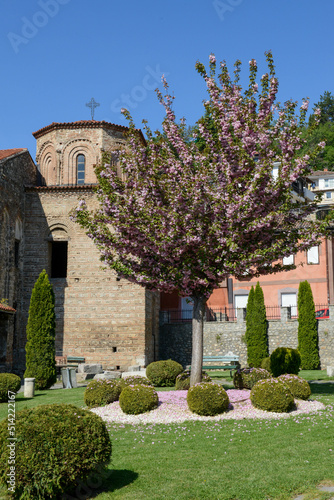 View at the church of Saint Sophia in Ohrid, Macedonia