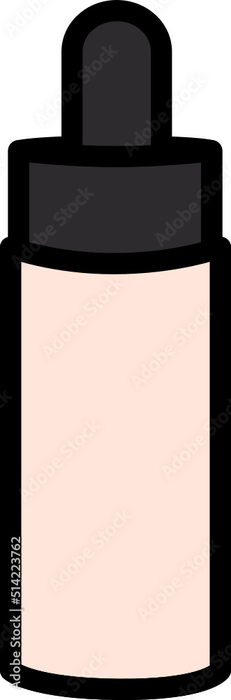 Beauty cosmetic make up vector shape Beauty cosmetic make up vector shape