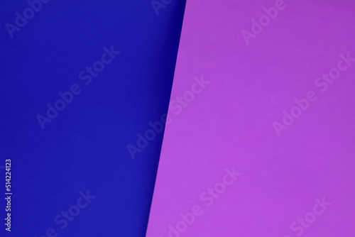 Dark vs light abstract Background with plain subtle smooth contrast blue purple pink colours parted into two