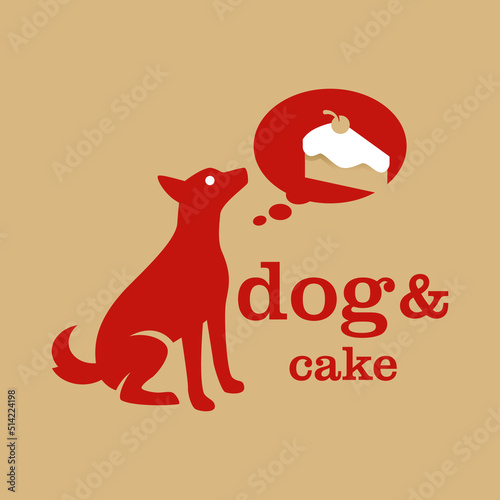 Dog Cake Logo