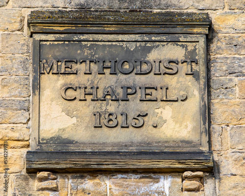 Methodist Chapel on Gracious Street in Knaresborough, Yorkshire photo
