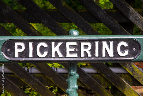 Pickering in North Yorkshire, UK