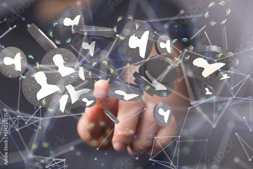 using social network connec...