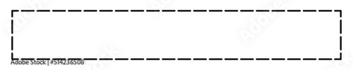 dashed line long frame