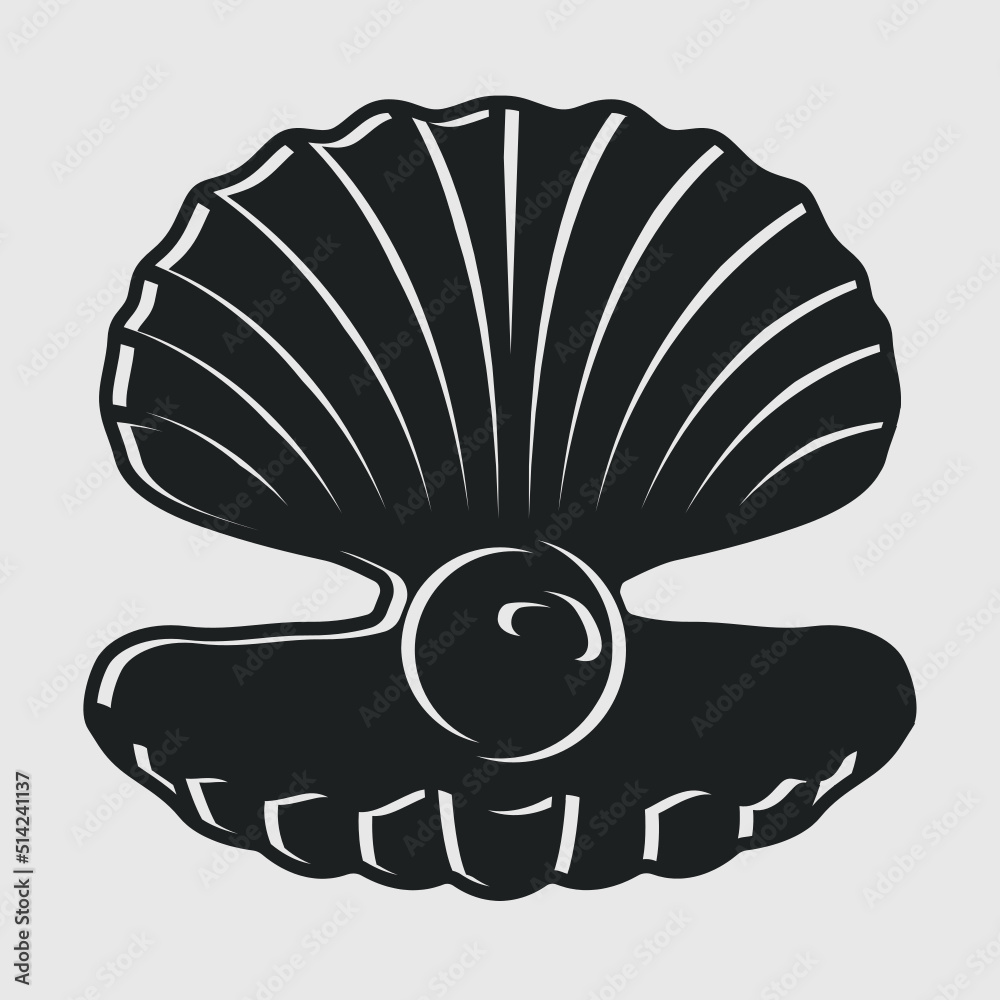 Shell Svg File Beach Svg File Clam Svg File Shell Clip Art Etsy | My ...