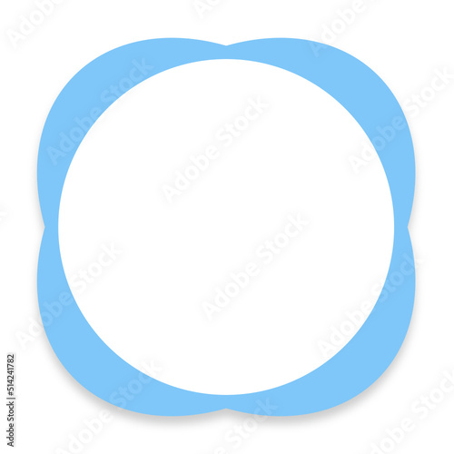colorful round text box