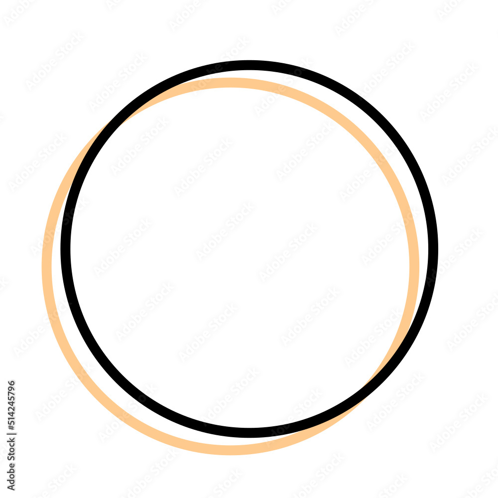 colorful circle frame colorful circle frame