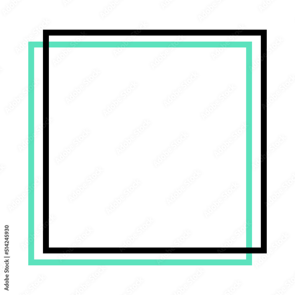 colorful square frame colorful square frame