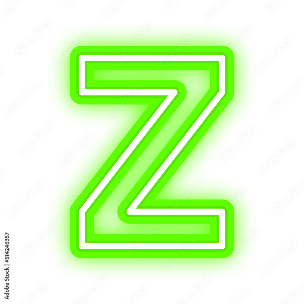 neon letter font neon letter font