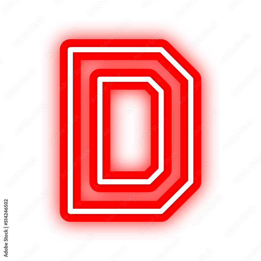neon letter font neon letter font