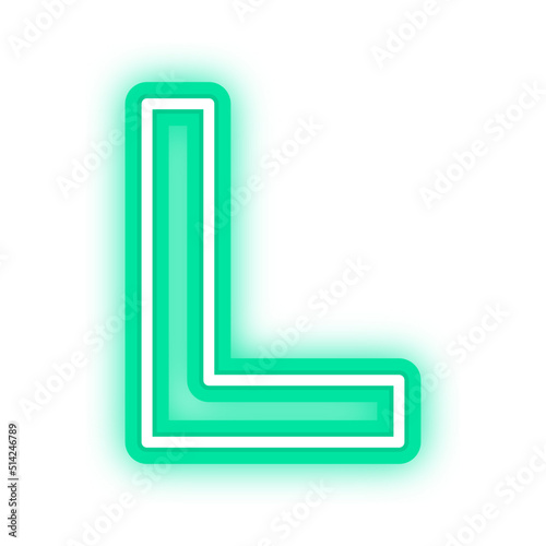 neon letter font