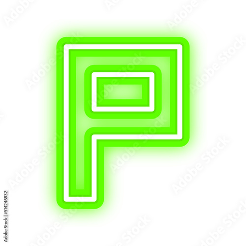 neon letter font