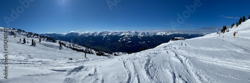 Snow covered mountains Innsbruck Austria © Johnny