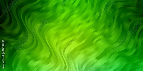 Light Green vector template with lines.