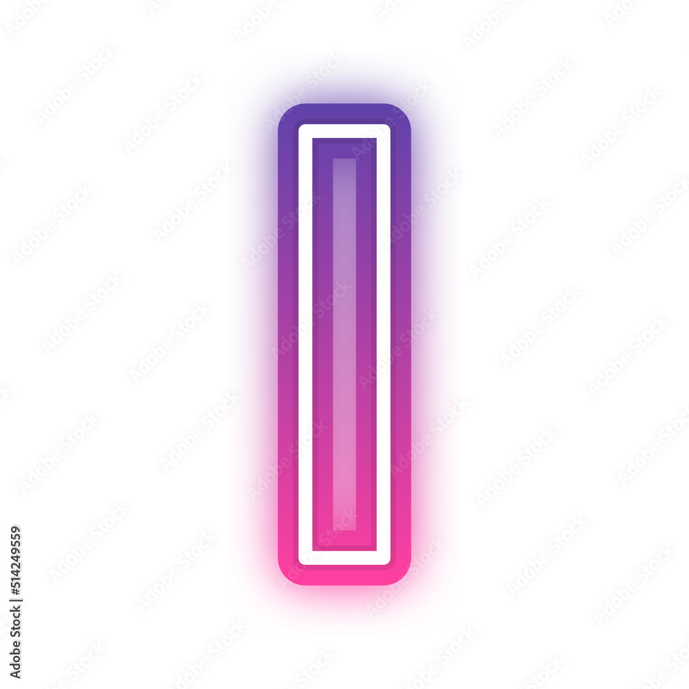 gradient neon alphabet letter font gradient neon alphabet letter font