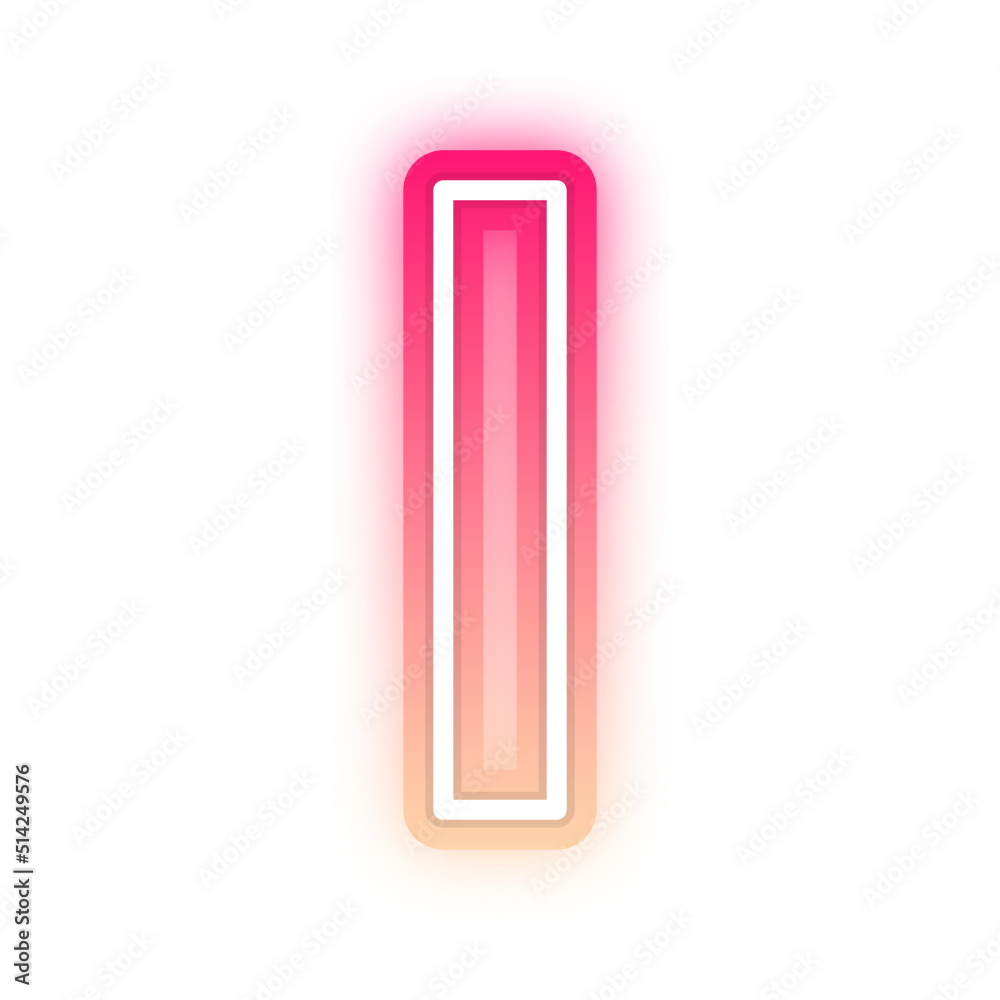 gradient neon alphabet letter font gradient neon alphabet letter font