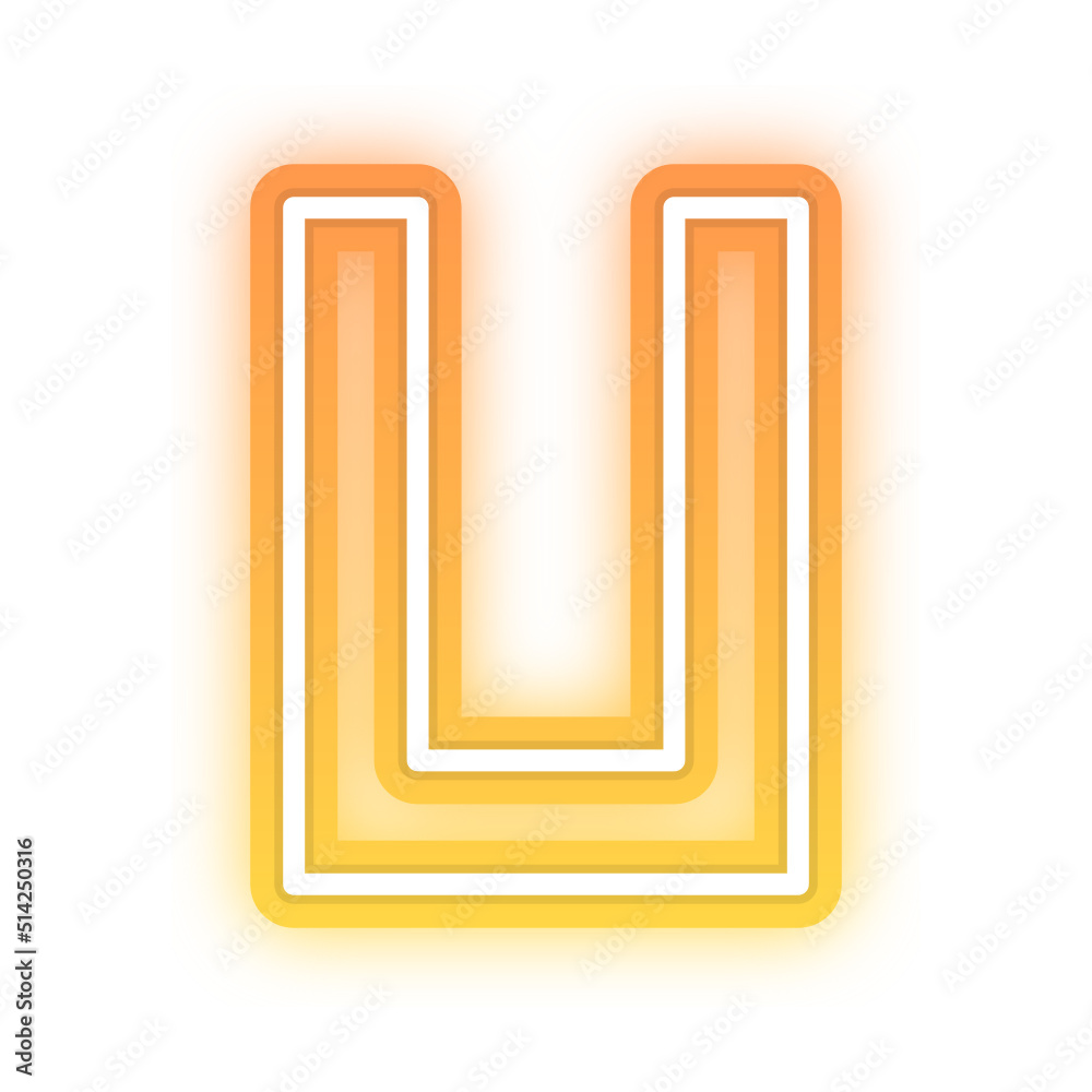 gradient neon alphabet letter font gradient neon alphabet letter font