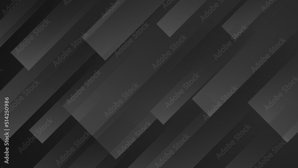 Abstract black background. Vector abstract graphic design banner pattern background template.
