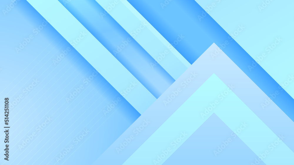 Fototapeta premium Abstract light blue background. Vector abstract graphic design banner pattern background template.