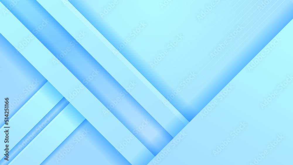 Obraz premium Abstract light blue background. Vector abstract graphic design banner pattern background template.