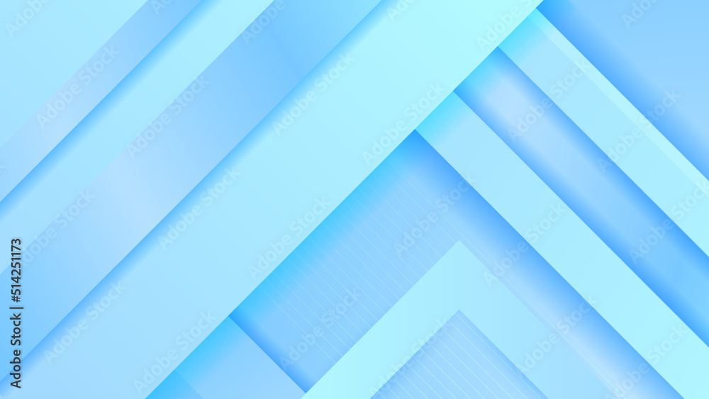 Obraz premium Abstract light blue background. Vector abstract graphic design banner pattern background template.