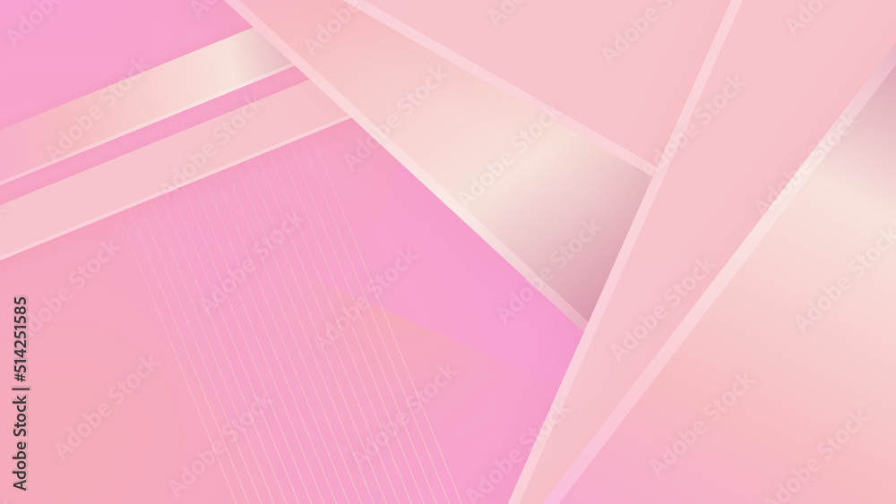 Obraz premium Abstract pink background. Vector abstract graphic design banner pattern background template.