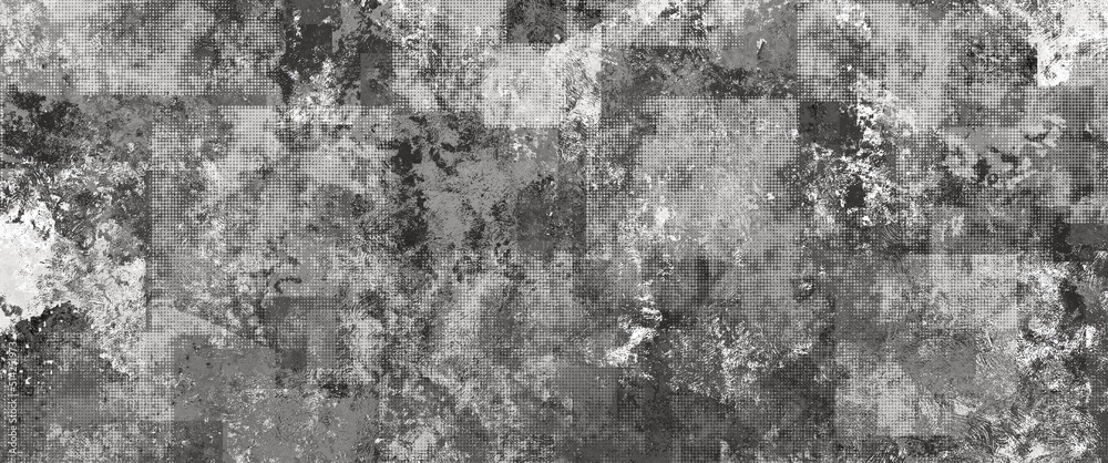 Abstract Background - Grey, Black, and White