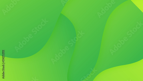 Abstract green background. Vector abstract graphic design banner pattern background template.