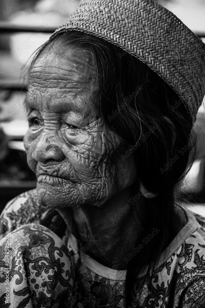 old person portrait old person portrait