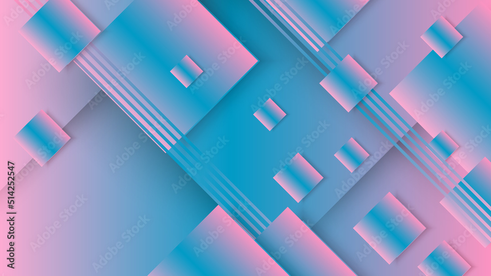Abstract blue and pink background. Vector abstract graphic design banner pattern background template. Abstract blue and pink background. Vector abstract graphic design banner pattern background template.
